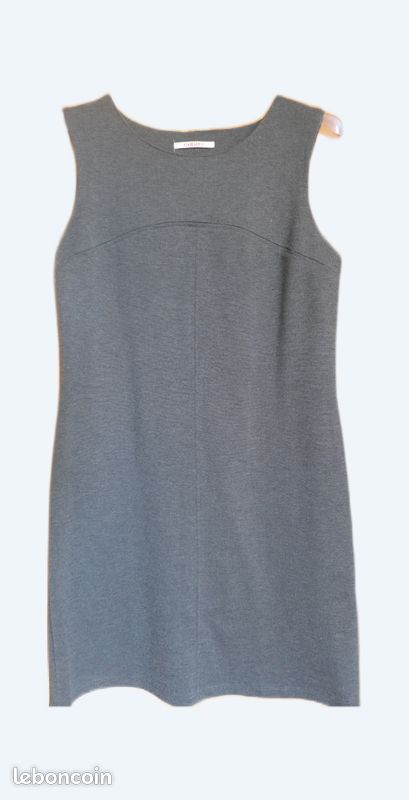 Robe grise unie (image 1)