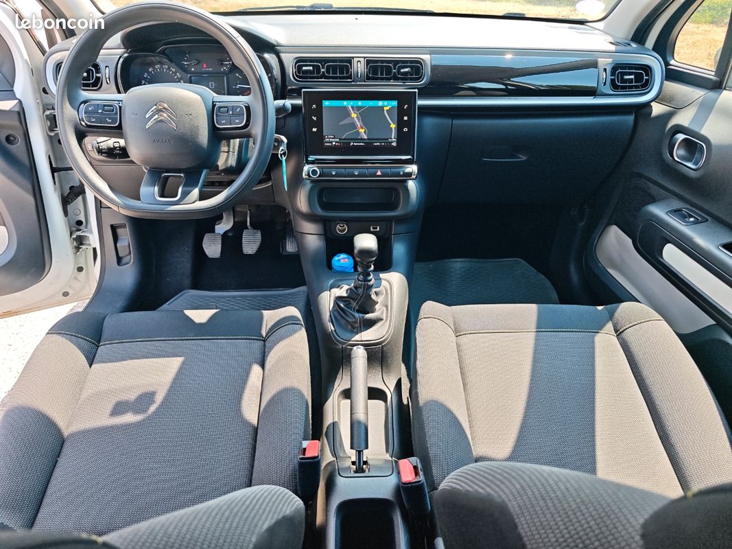 CITROËN C3 1.2i THP 110CV / GPS / DISTRIB NEUVE / CT OK / GARANTIE (image 10)