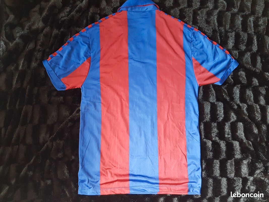 Maillot De Foot FC Barcelone Vintage Manches Longues - Taille M - Années 70/80 - Couleur Multicolore