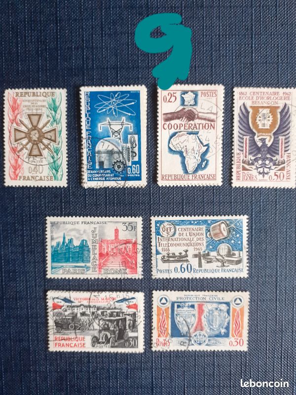 Timbre divers France 0.10e un (image 1)