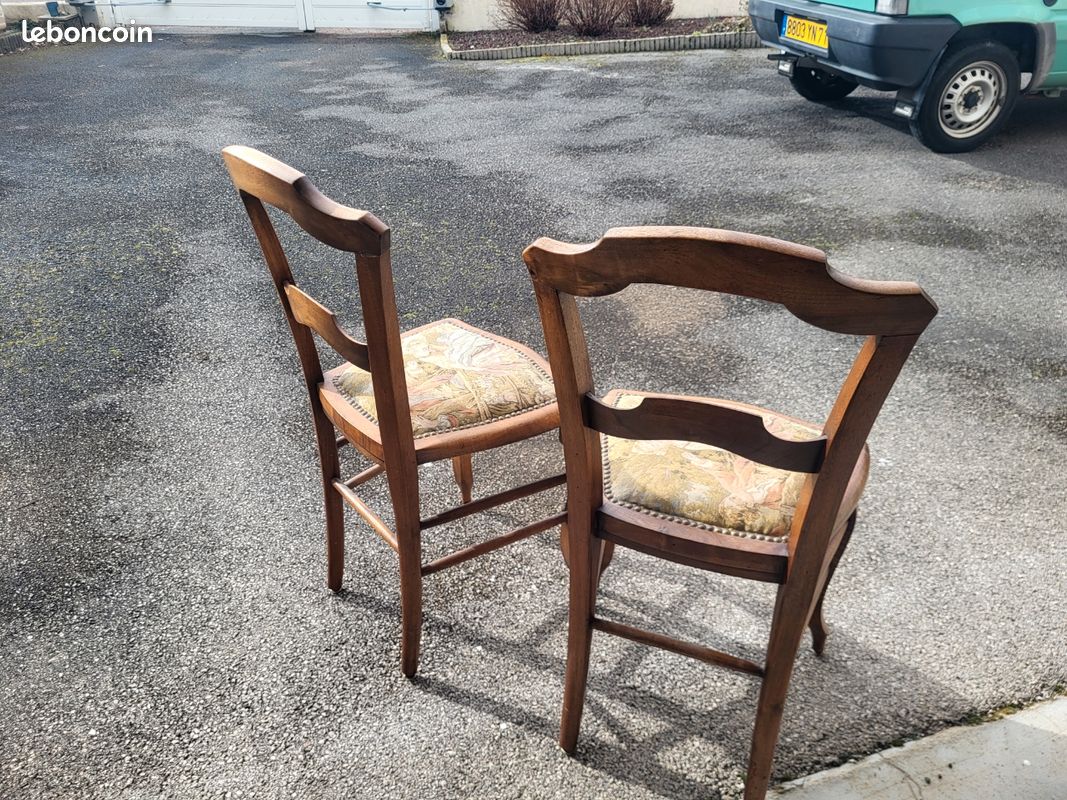 Lot 2 chaises imprimées (image 4)