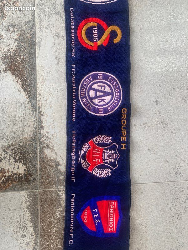 Écharpe Supporter Toulouse Football Club – Coupe UEFA 2007/2008 – Vintage