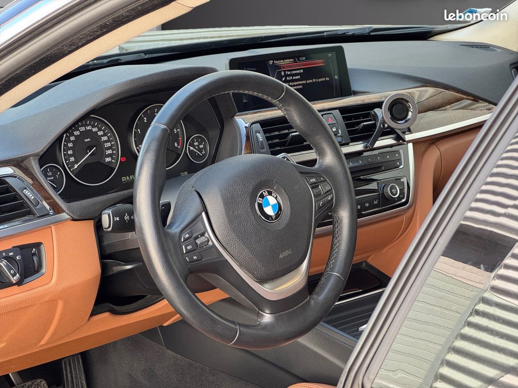 BMW SERIE 4 (F36) GRAN COUPE 420D BVA8 184Ch LUXURY COFFRE ÉLECTRIQUE Garantie 12 mois (image 13)