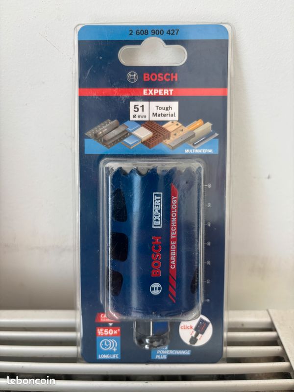 Scie trépan Power Change EXPERT Carbure Multimatériaux Ø51mm (image 1)
