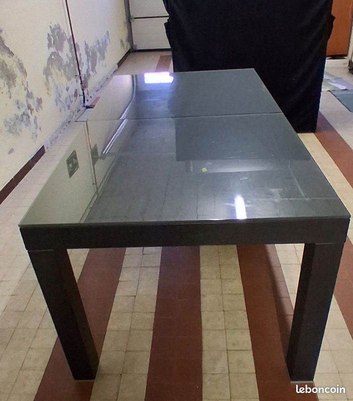 Table salle à manger CINNA en Wengé (image 3)