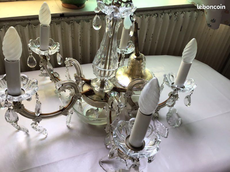 Lustre et Appliques à Pampilles