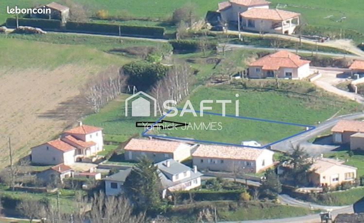 Terrain 749 m² FAYET