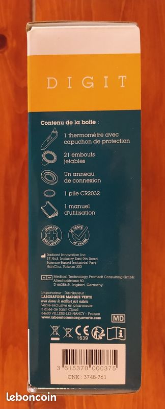Thermomètre auriculaire (image 5)