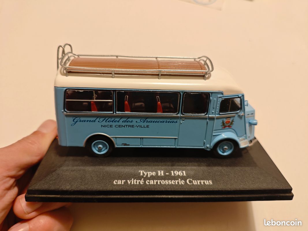 Lot De 4 Citroën Type H – Eligor 1/43 – Hachette – Pompiers – Neuf