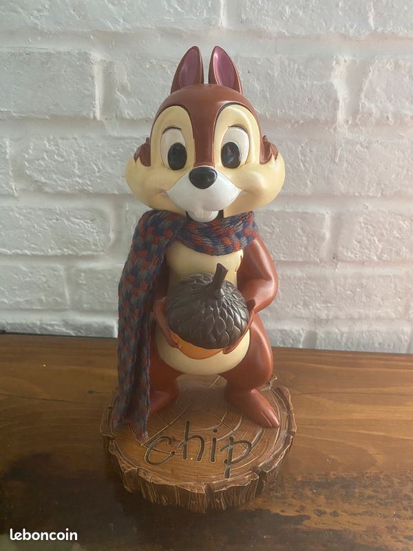 Figurine Tic Et Tac En Résine - Collection Mickey, Neuve Et Scellée