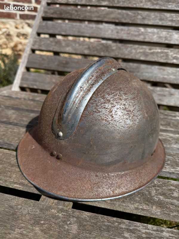 Casque d'acier F1 Armée Française vintage 1986