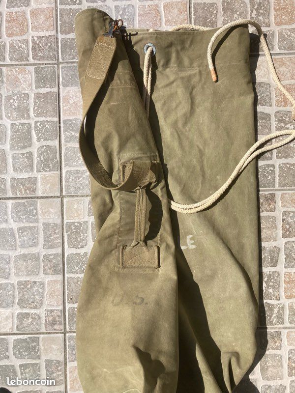 Sac De Paquetage Militaire Marine Française D'occasion - Seconde Guerre Mondiale?