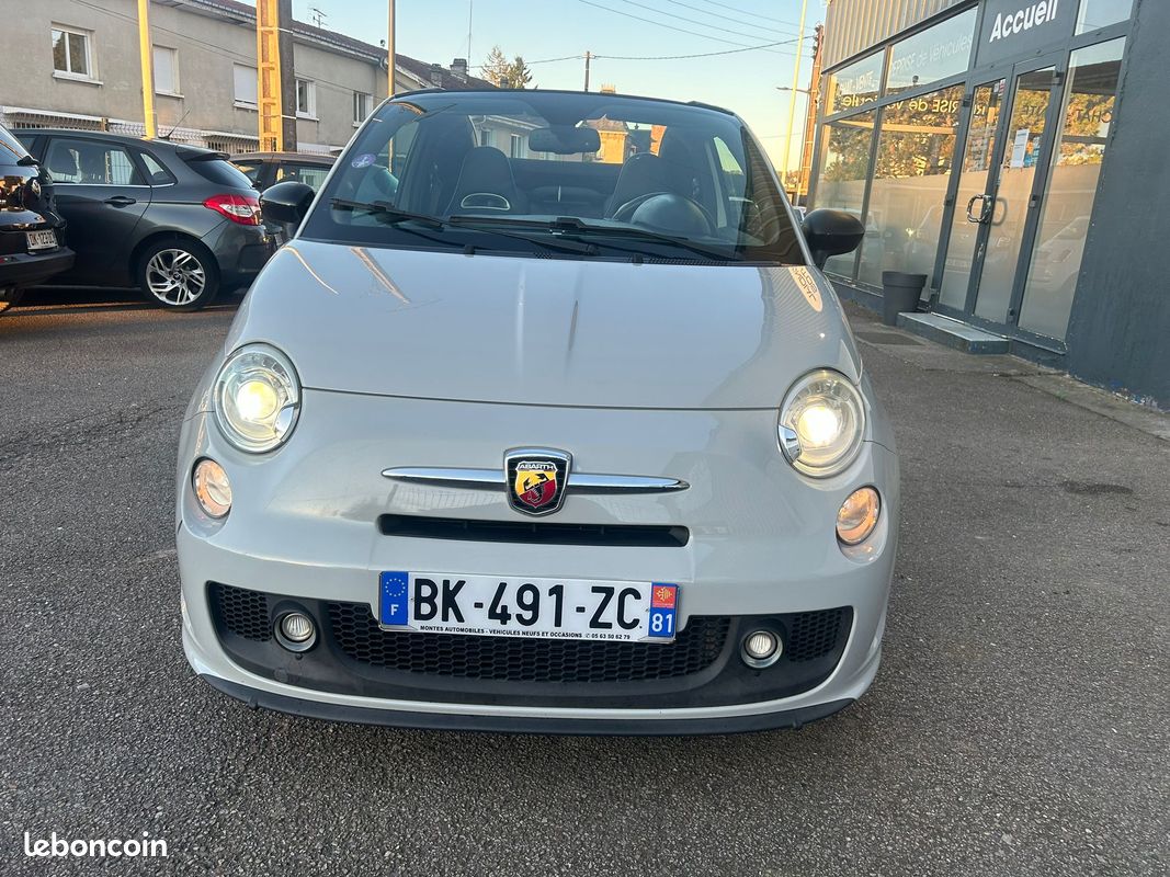 Abarth 500 Cabriolet boite automatique 140 cv 03/2011 125000 kms ct ok garantie 12 mois (image 5)