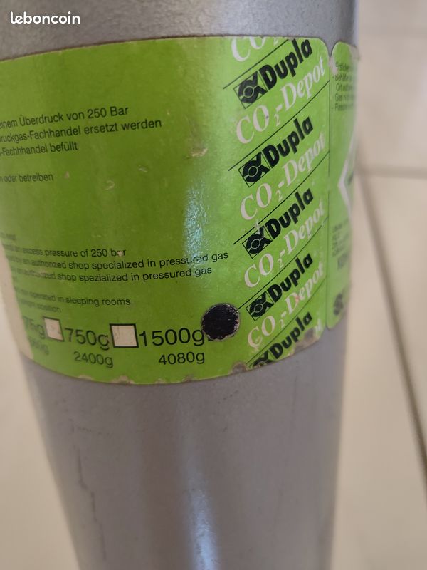 Cylindre Dupla vide pour aquarium planté (image 2)