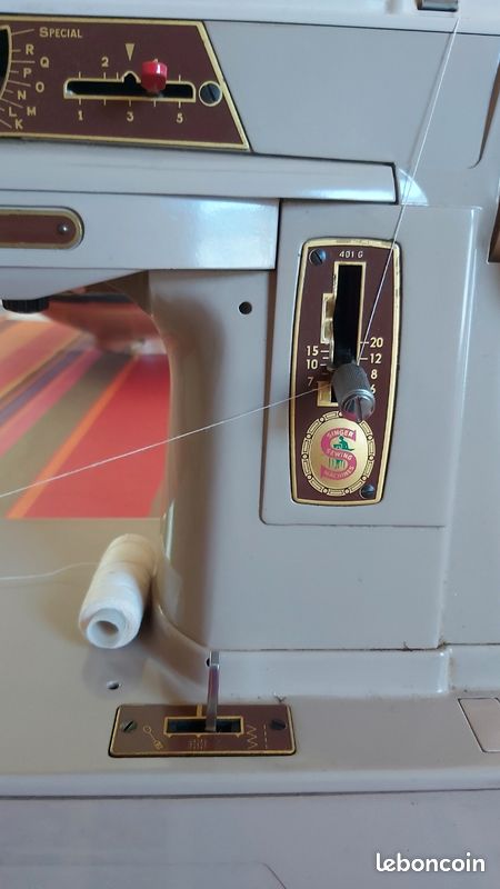 Machine a coudre Singer 401 G (image 8)