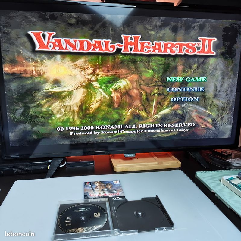 Vandal Hearts II PS1 – Complet PAL FR – Suikoden 2 – Sony PlayStation