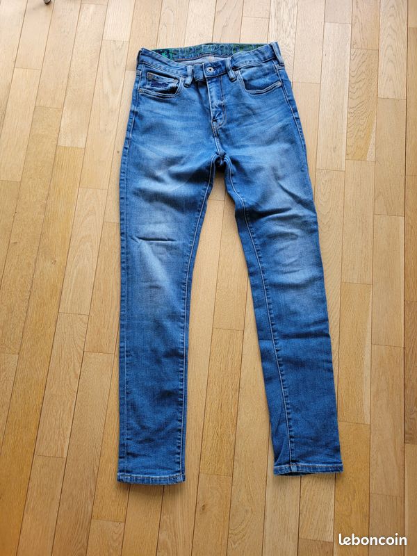 Jeans Superdry Homme - Taille 30/31 - Coupe Boot Cut - Neuf Avec étiquettes - Fabriqué Chine