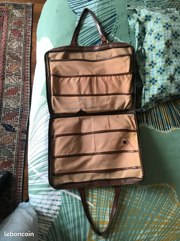 Cartable sacoche en cuir Vintage (image 4)