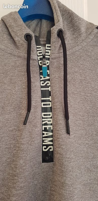 Sweats et vestes à capuche gris pour garçon de 2 à 16 ans