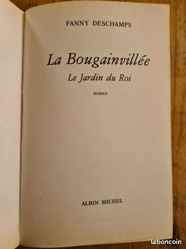 [Livre] La Bougainvillée - Le jardin du Roi - Bon état (image 2)