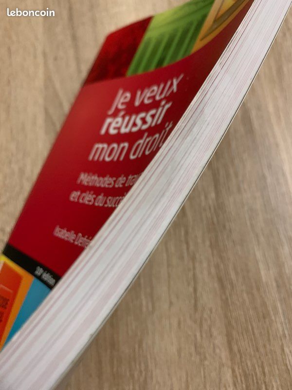 Je veux réussir mon droit: Méthodes de travail et clés du succès / Isabelle Defrénois-Souleau (image 3)
