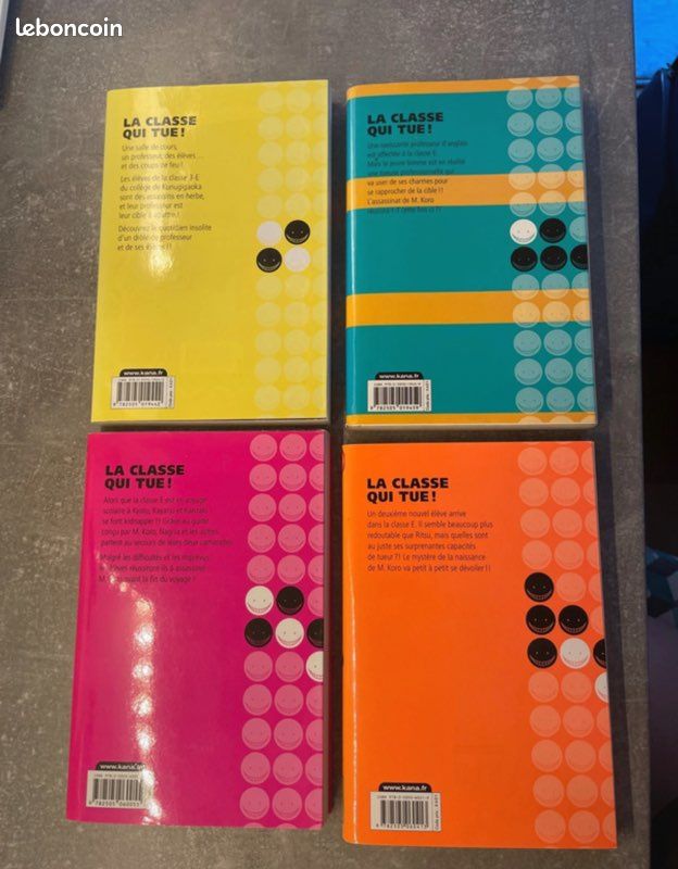 Assassination Classroom tomes 1, 2, 3, 4 (image 2)