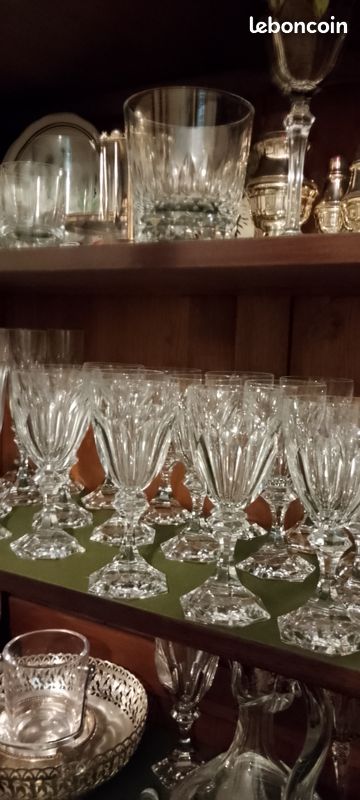 Service Verre cristal SAINT LOUIS 36pcs+1; modèle Chambord (image 6)