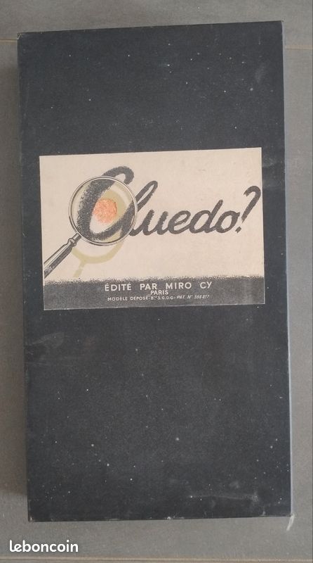 Cluedo par Miro Company vintage complet 1951