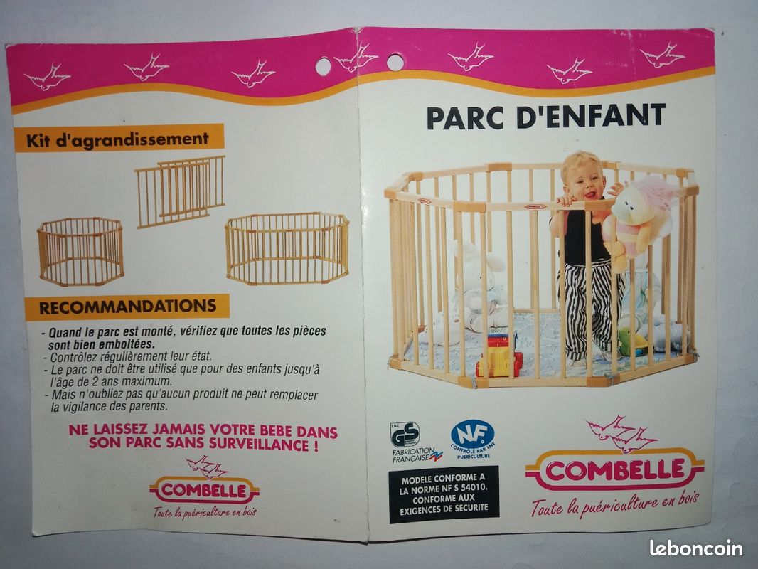 Parc d'enfants en bois (image 4)