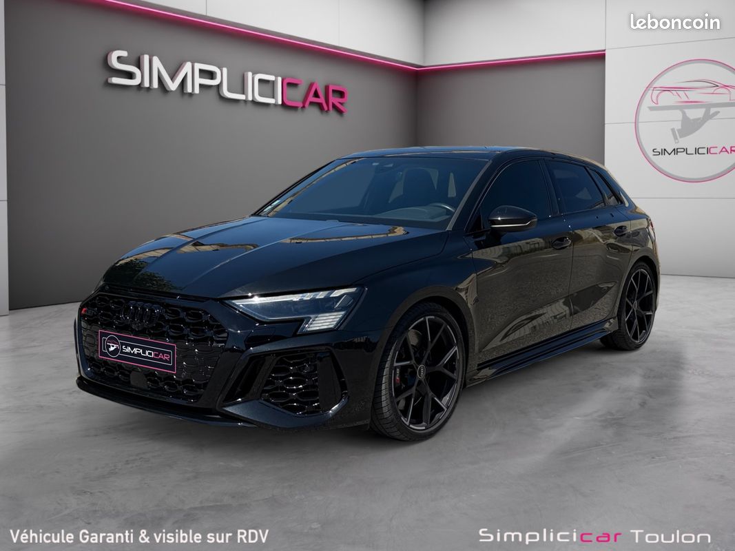 AUDI RS3 SPORTBACK 2.5 TFSI 400cv QUATTRO S TRONIC - Immat France - Malus payé - Garantie 12 mois (image 4)