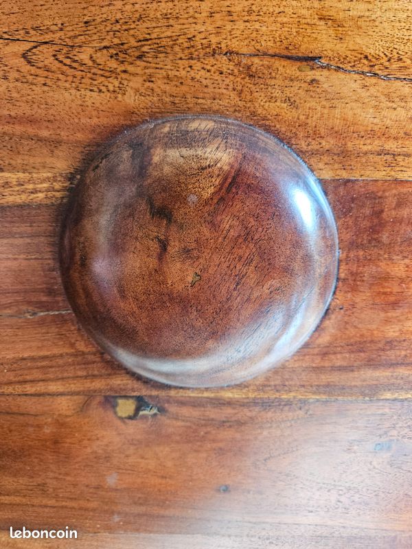 Table basse bois exotique (image 5)
