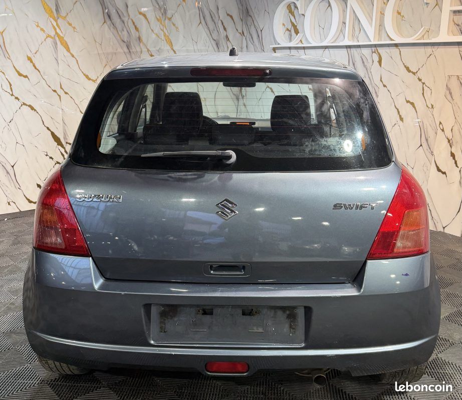 SUZUKI SWIFT 2007 - 75 CH - 63 221Kms - Premier Main - Parfait Etat - DIstrib ok- SUIVIT SUZUKI (image 6)