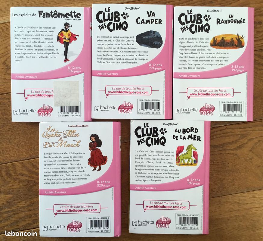 6 livres de la bibliothèque rose Très Bon Etat (image 2)