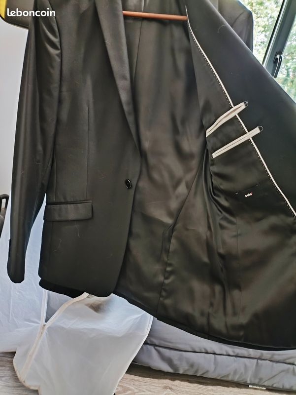 Celio Veste Costume Costume Celio Noir Veste De Costume Slim