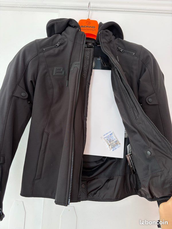 Blouson Bering LADY ELITE noir T0 (image 5)
