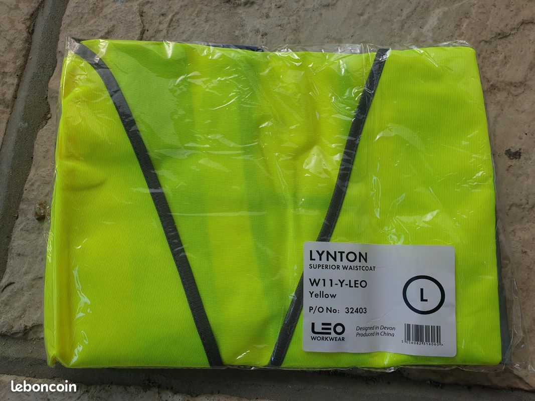 Gilet de haute visibilité - haute qualité - Taille Grande Lynton (image 1)