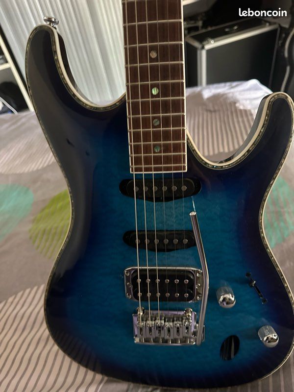 Guitare électrique SA360NQM-SPB Sapphire Blue Sabre (image 4)