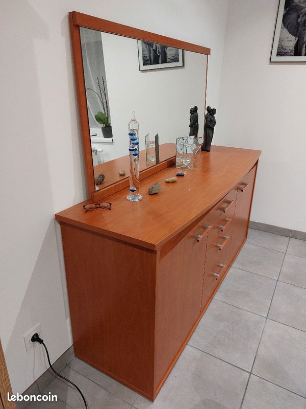 Ensemble bahut avec miroir (image 1)