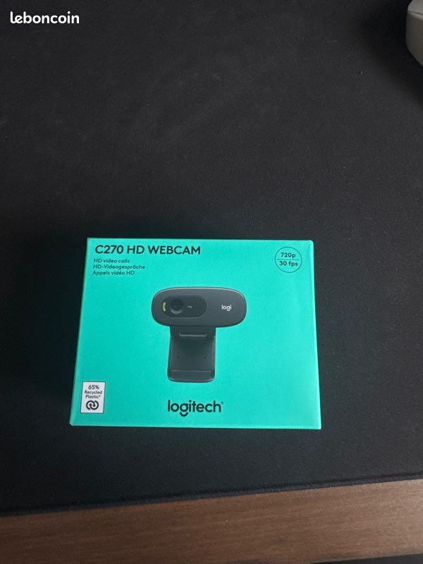 Webcam Logitech C270 HD (NEUVE) (image 1)