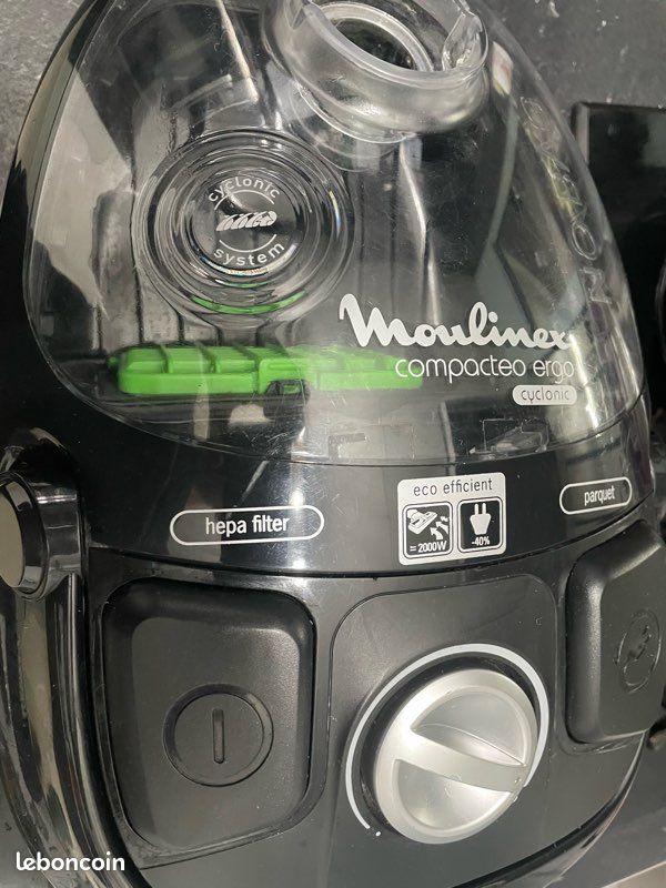 Ergo Cyclonic Moulinex Aspirateur Aspirateur Sans Sac Moulinex