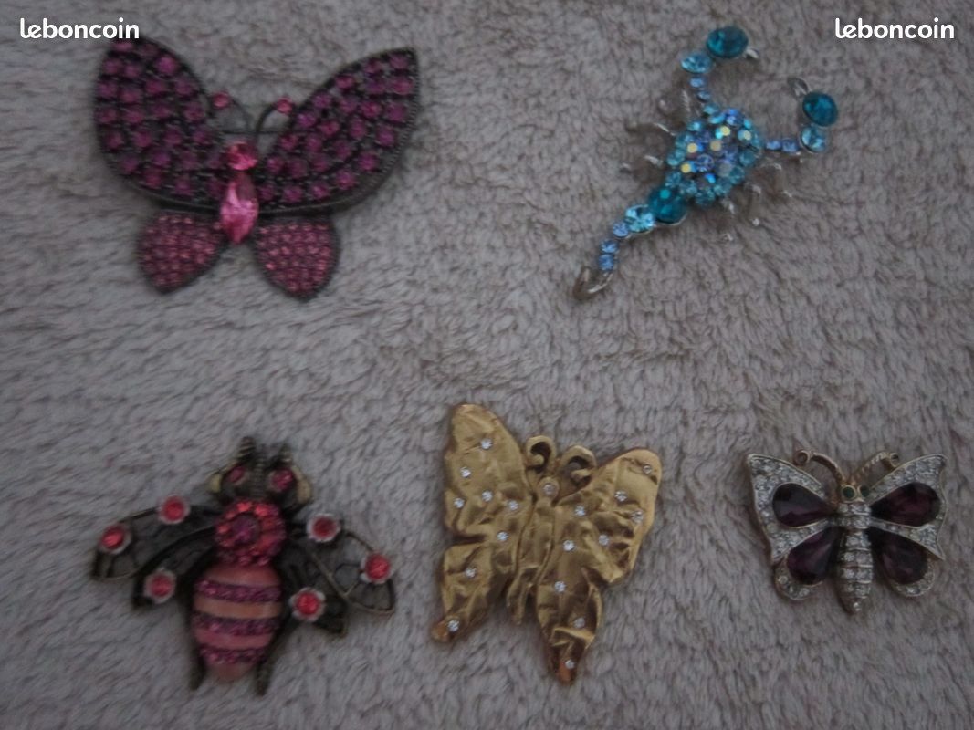 Broches animalières insectes (image 1)