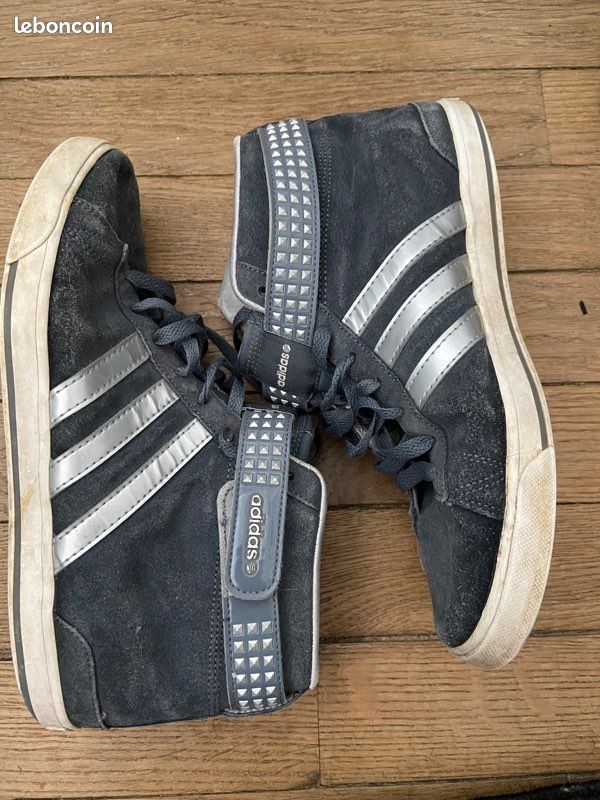 Chaussure Adidas bleu gris (image 2)