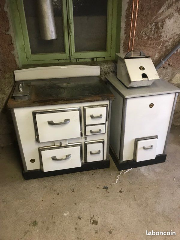 Cuisinière à bois et charbonnière (image 3)