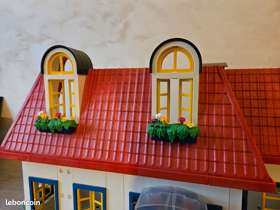 Pièce Détachée PLAYMOBIL 3965 – Toit D'angle Pour Maison Contemporaine – Occasion