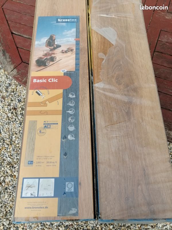 Lames parquet flottant 6,39 m2 (image 6)