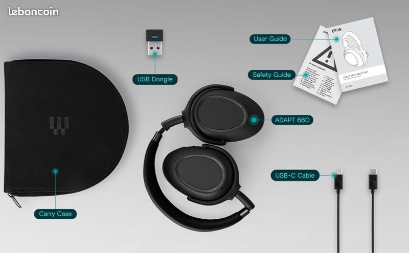 Casque Bluetooth certifié Teams - EPOS ADAPT 660 (image 3)