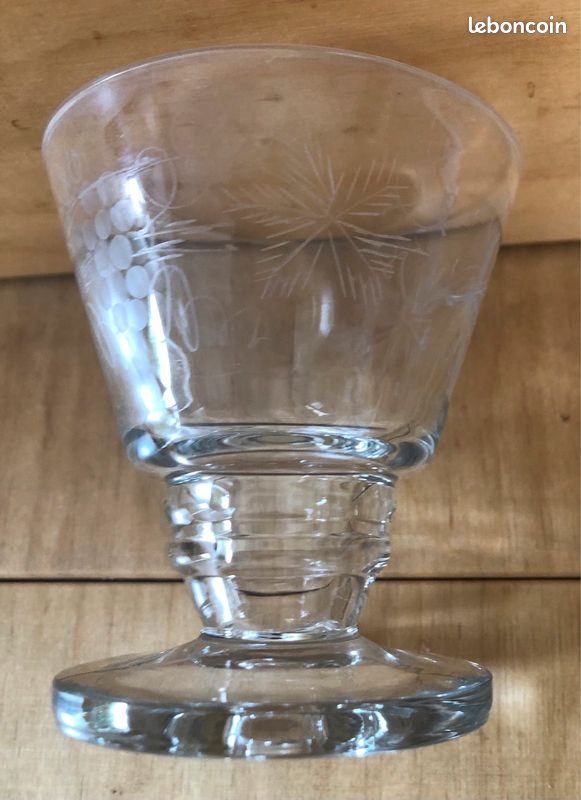 20 verres à vin de la cristallerie de Portieux (image 5)