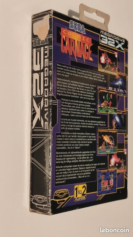 Cosmic carnage 32x sega - Jeux vidéo