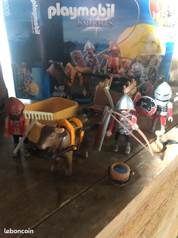 Playmobil 6005 knights - personnages et boite (image 6)