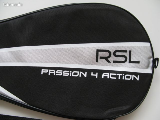 Raquette de badminton marque RSL noir (image 3)